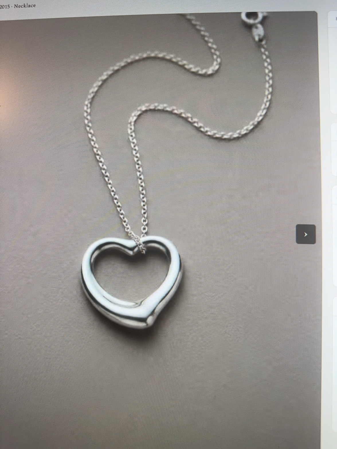 Sterling Silver Open-Heart Pendant