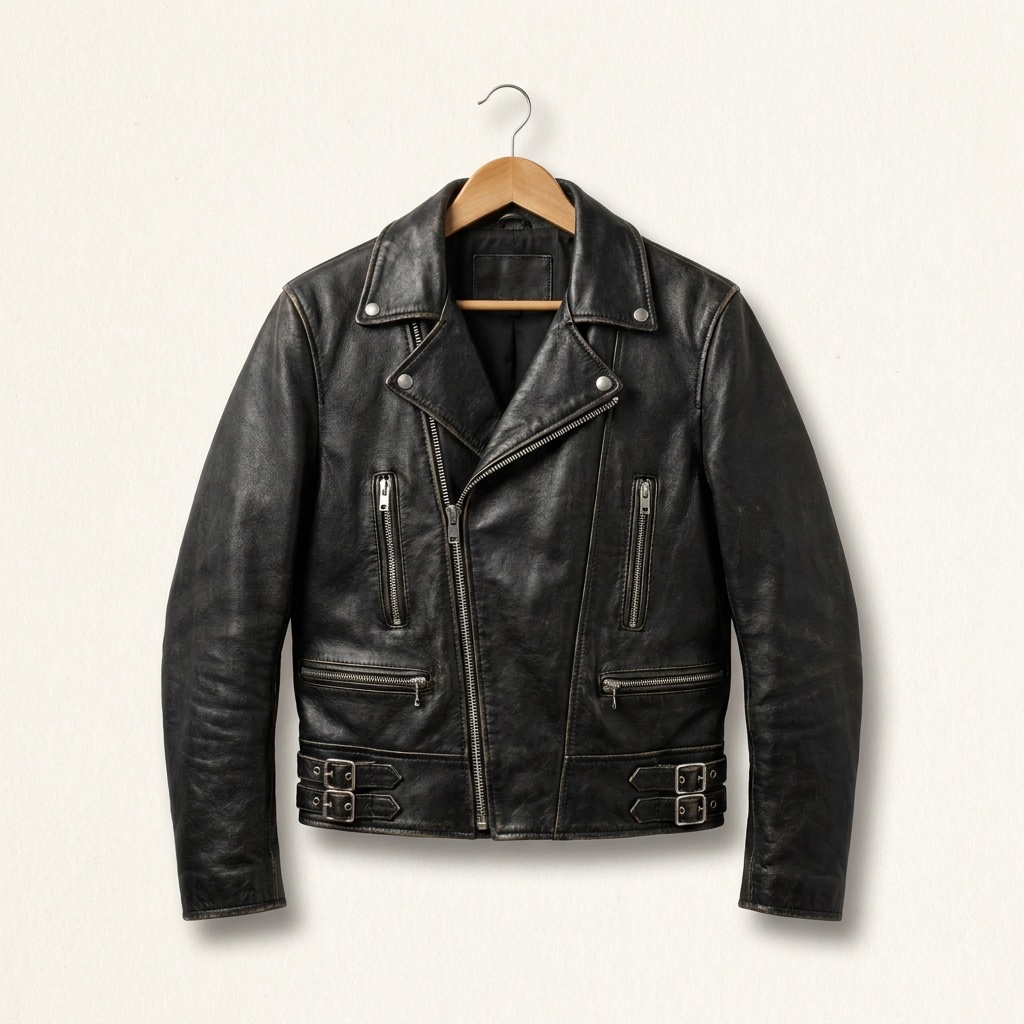 Leather Moto Jacket