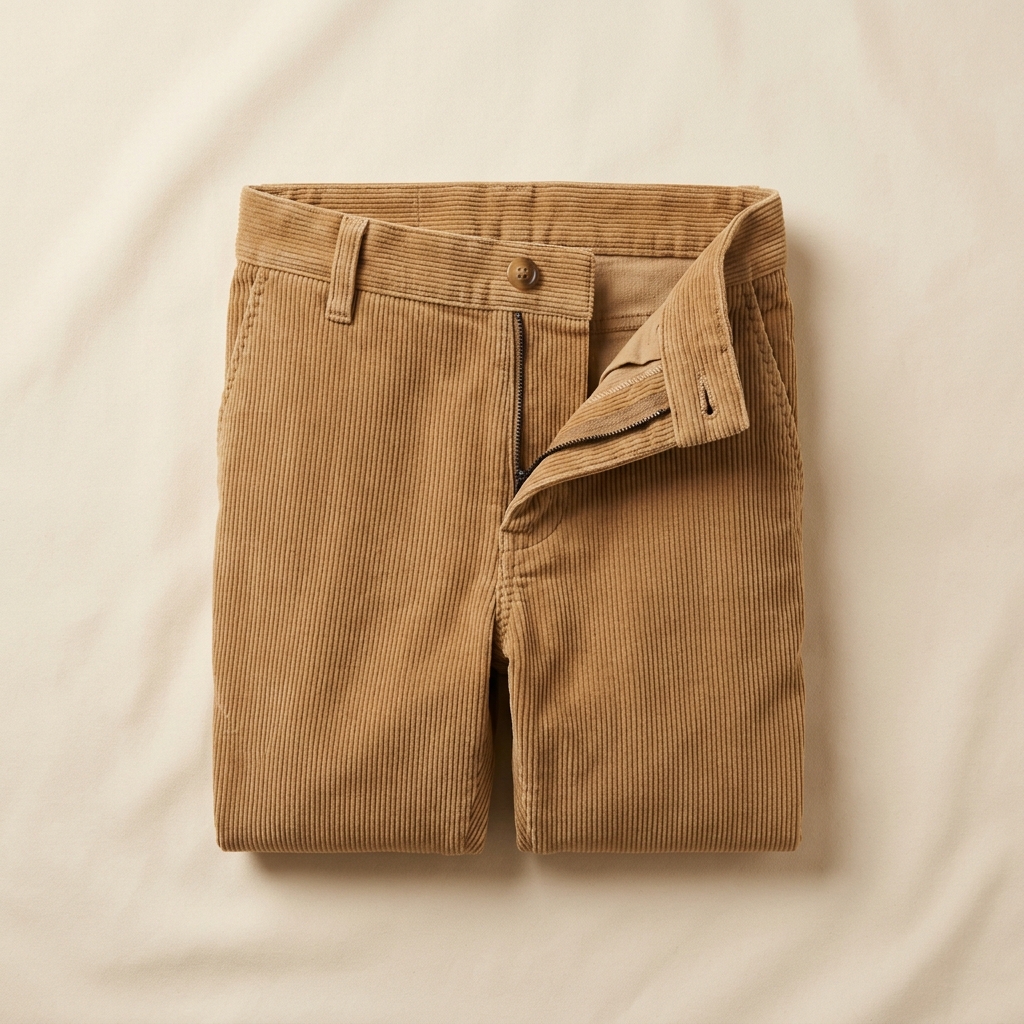 Pleated Silk Trousers