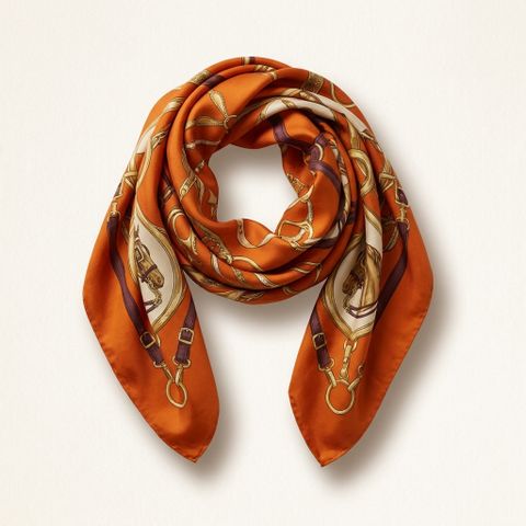 Hermès Silk Twill Scarf