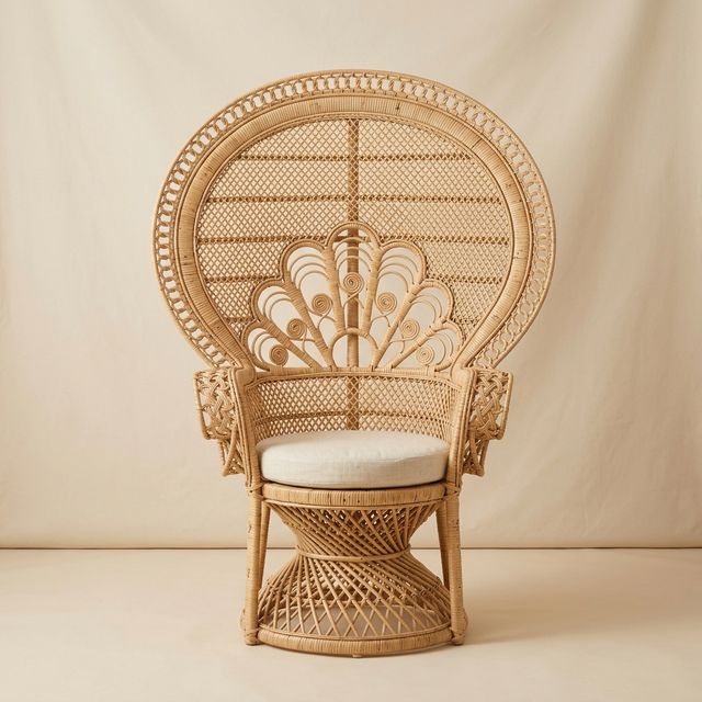 Rattan Peacock Chair