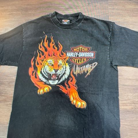 Vintage Harley-Davidson 'Untamed' Tiger T-Shirt
